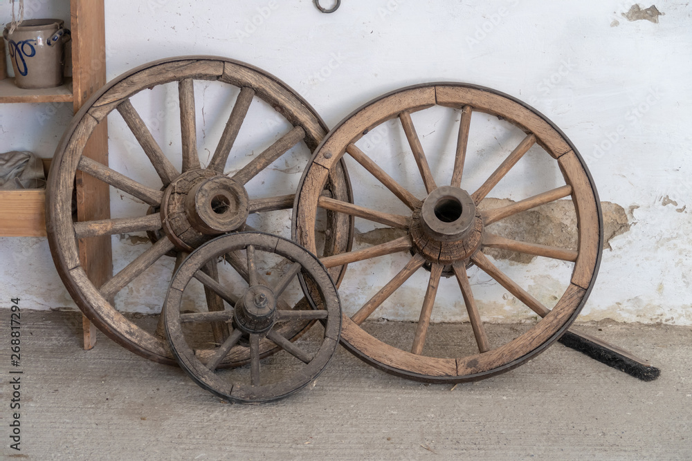 vintage wagon wheels