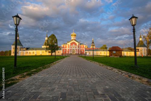 Valdai Iversky Bogoroditsky Svyatoozersky Monastery Church photo