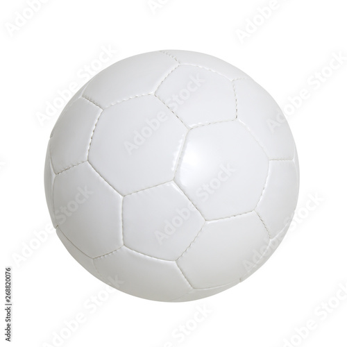  Football on a white background.