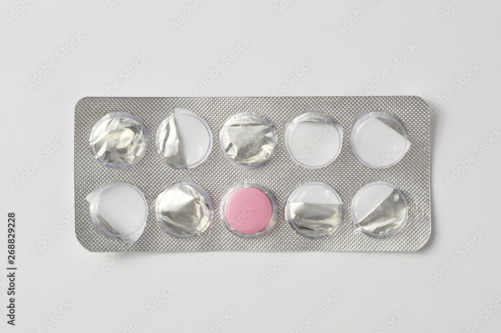 Pill isolated on white background Pill isolated on white background