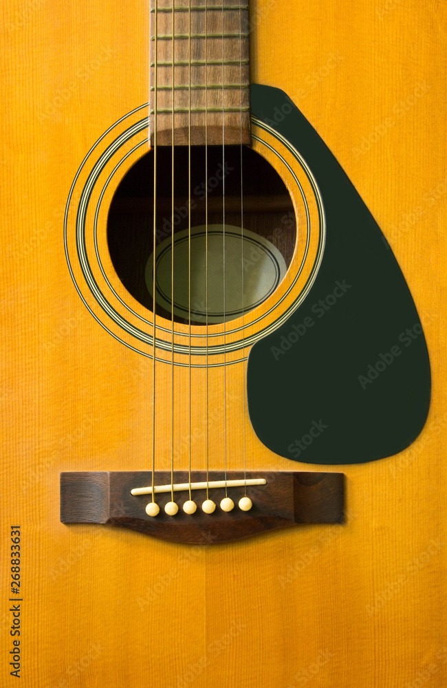 Fototapeta premium acoustic classical guita