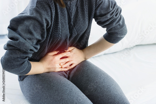 Women have abdominal pain