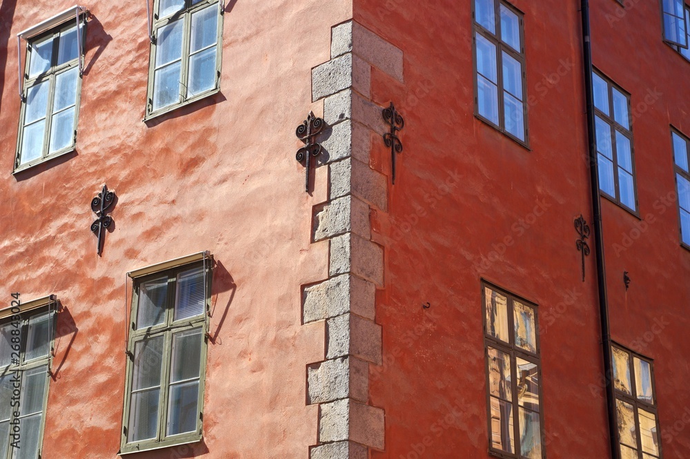 Fassade in Stockholm