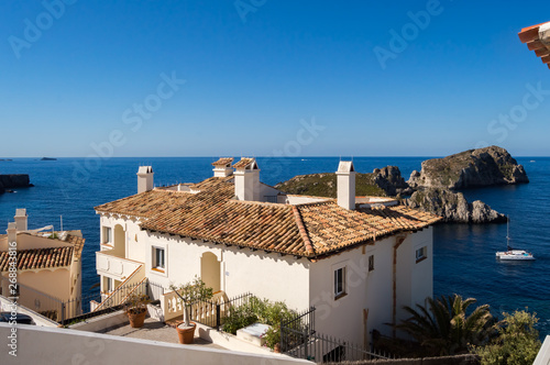 Mallorquin style house overlooking the Malfrats Islands marine reserve