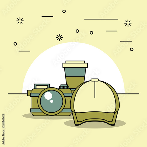 Cool and fashion cartoons