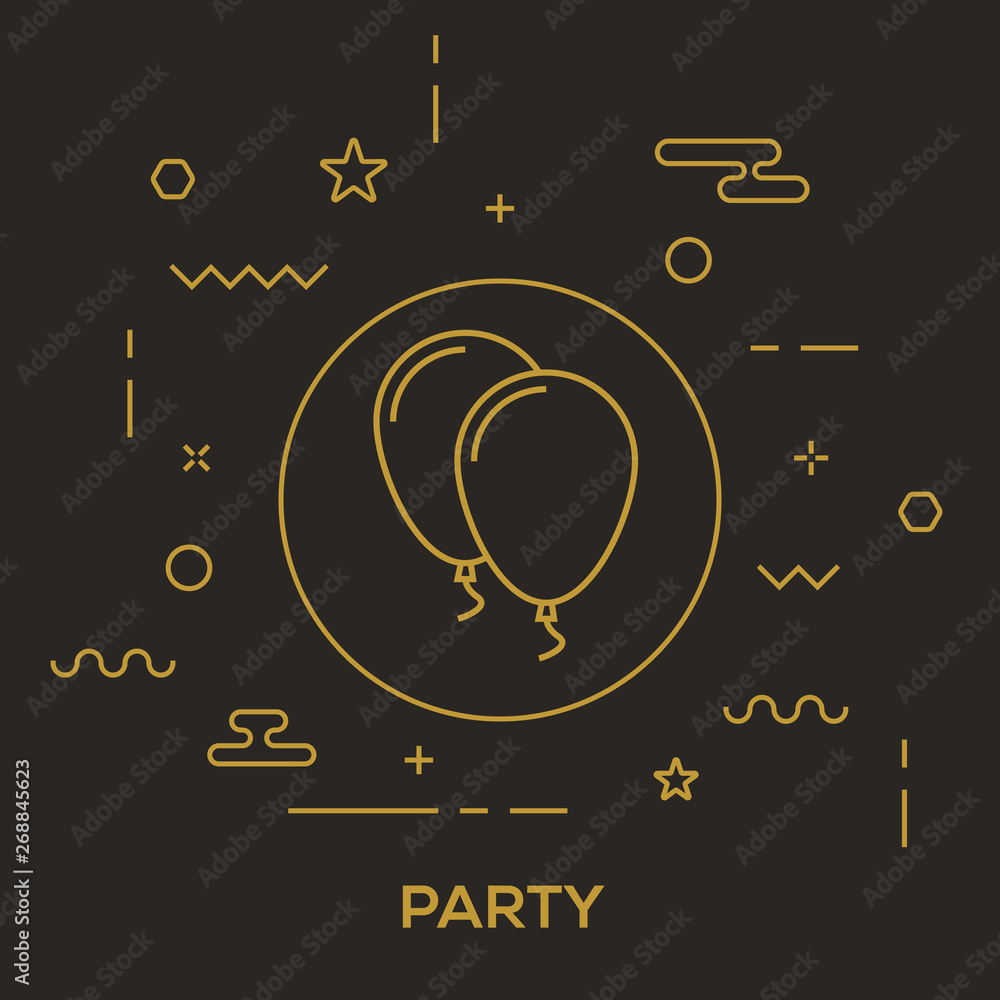 Obraz premium Party Concept