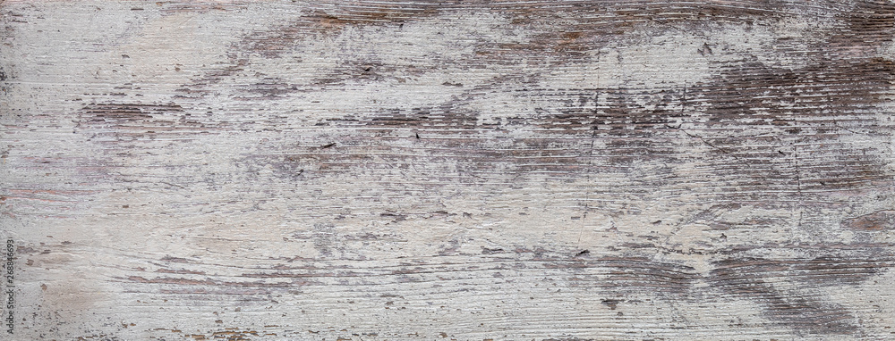 Old Weathered White Painted Wood Texture Old Weathered White Painted Wood Texture