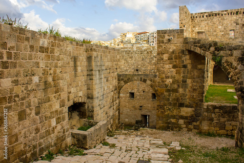 Citadel of Raymond de Saint-Gilles in Tripoli, Lebanon