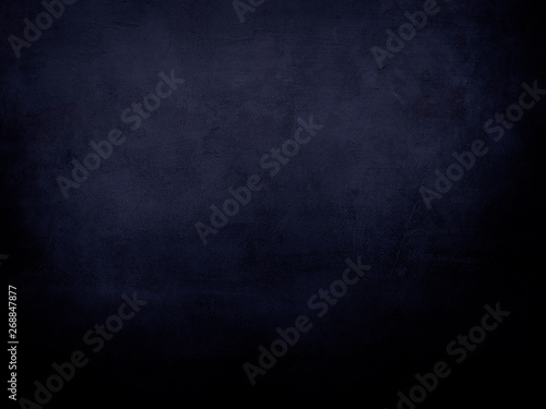 abstract dark blue background with canvas texture
