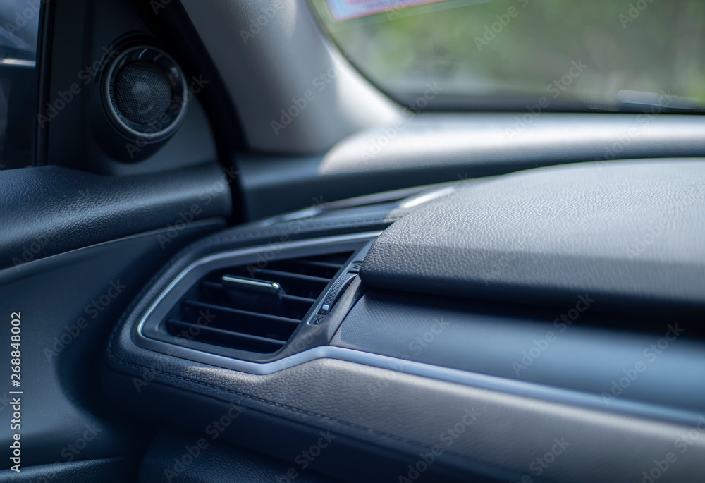 The air in the car black color. The air in the car black color.