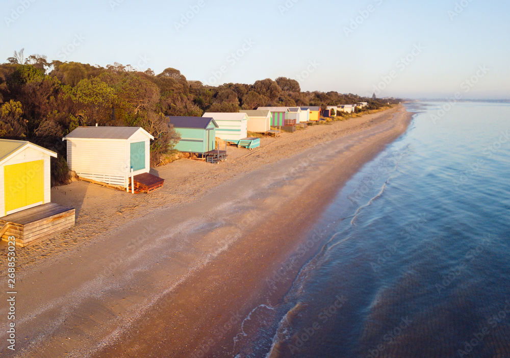 Sunrise at the beach on the Mornington Peninsula in Victoria Sunrise at the beach on the Mornington Peninsula in Victoria