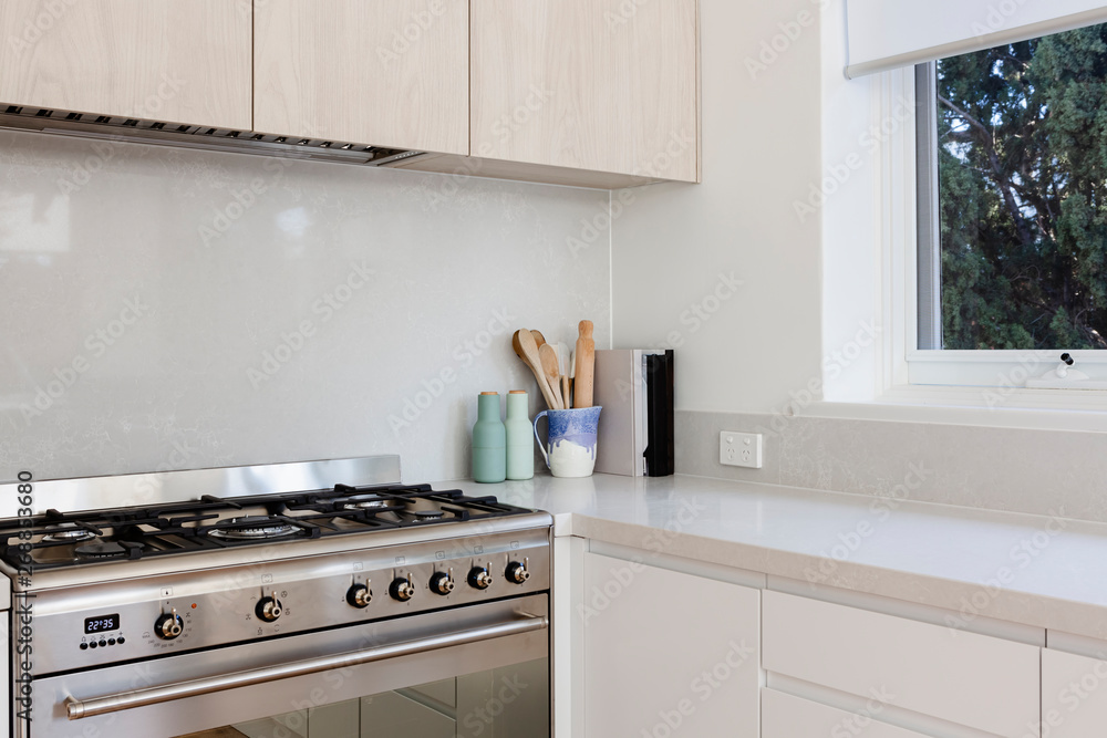 Kitchen nook with spoons and books Kitchen nook with spoons and books