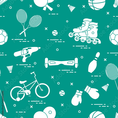 Equipment for sports activities for children.