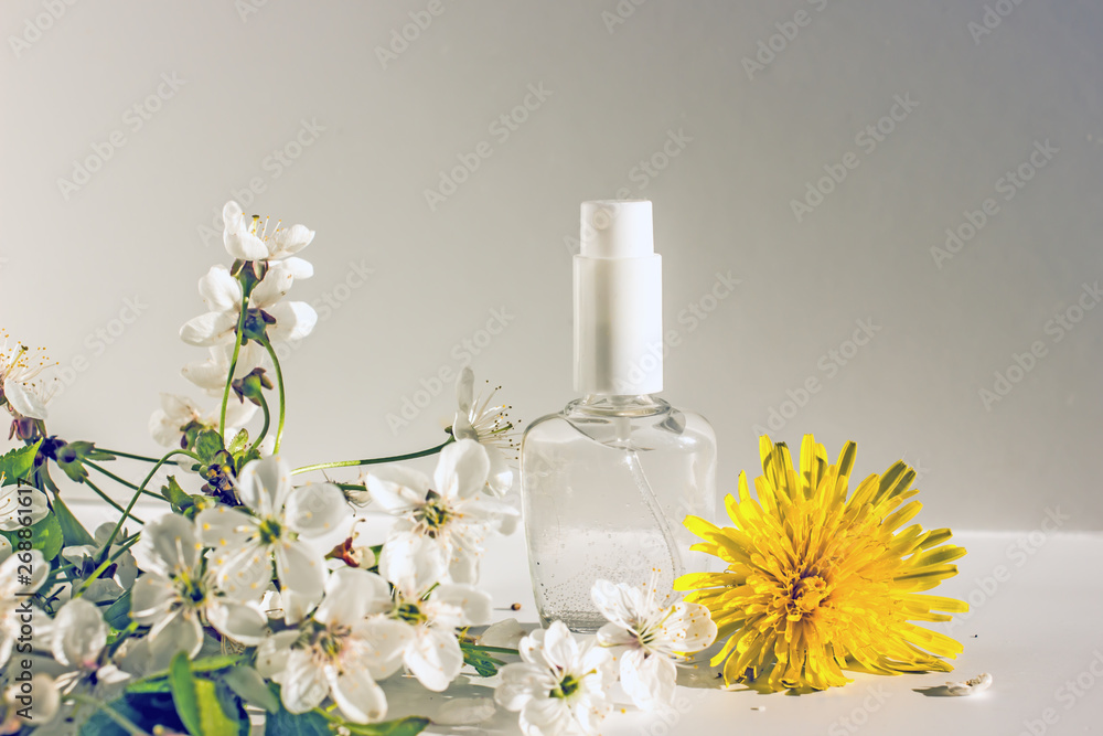 Natural organic herbal wellness cosmetics. Home cosmetics concept Natural organic herbal wellness cosmetics. Home cosmetics concept