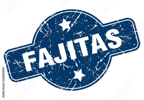 fajitas sign