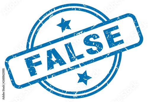 false grunge stamp