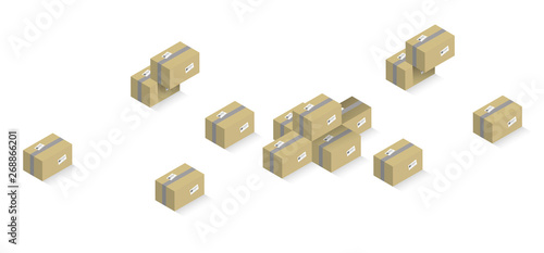 scatole, pacchi, spedizione, scatola, pacco, imballaggio, 