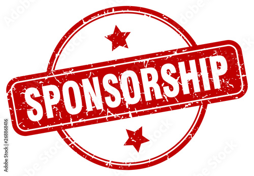 sponsorship sign