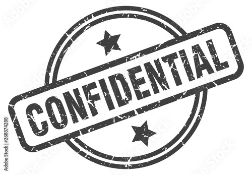 confidential stamp