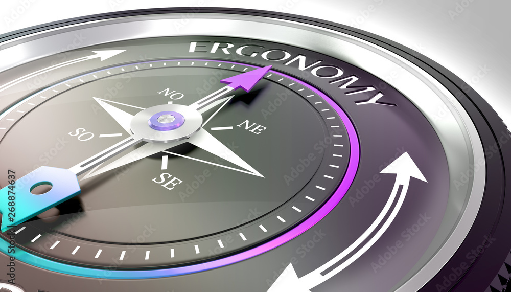 compass needle pointing ergonomy word compass needle pointing ergonomy word