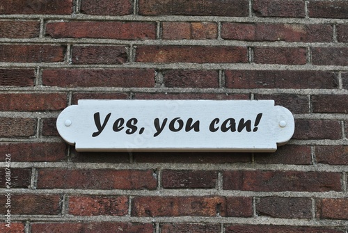 Yes, you can