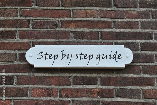 Fototapeta kuchenna Step by step guide