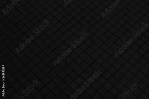 Beautiful closeup textures abstract tiles and black and white color glass pattern wall background and art wallpaper 