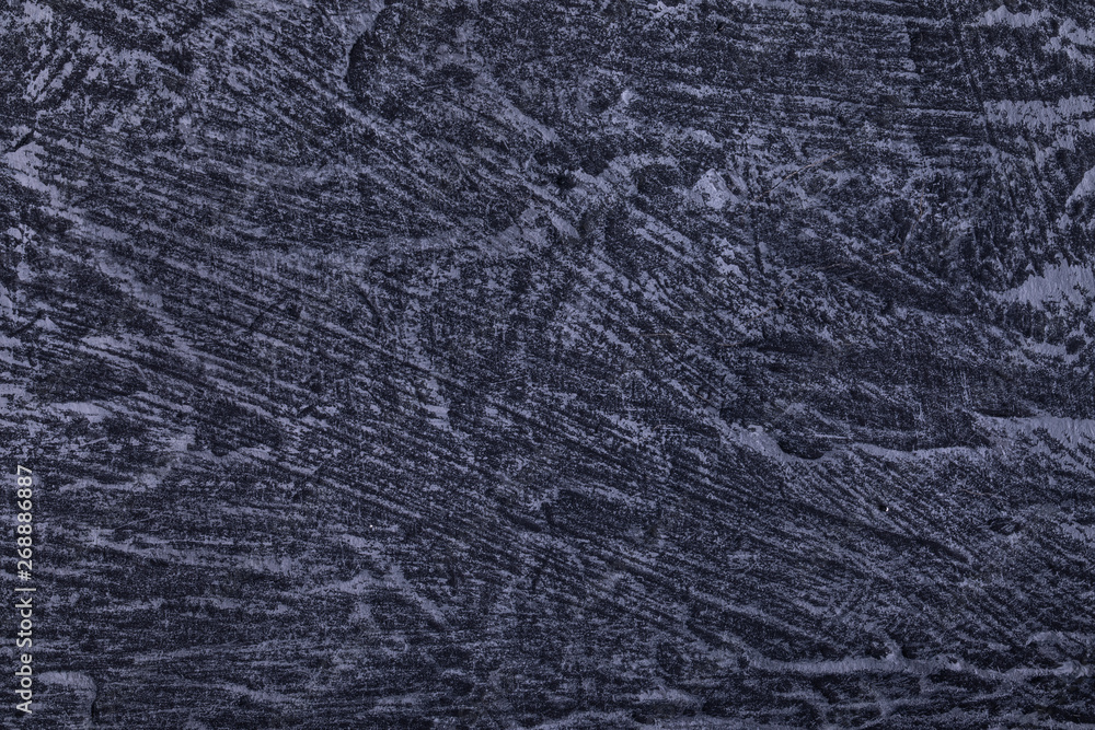Fotografie Abstract grunge painted scratched gray black texture