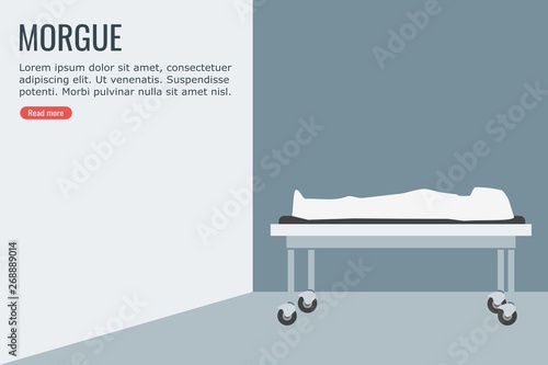 Dead Body in a Morgue