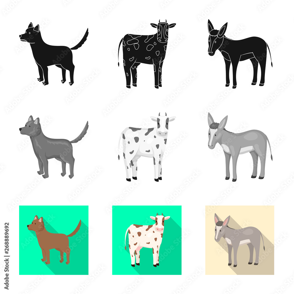 Vector design of breeding and kitchen icon. Set of breeding and organic stock vector illustration. Vector design of breeding and kitchen icon. Set of breeding and organic stock vector illustration.