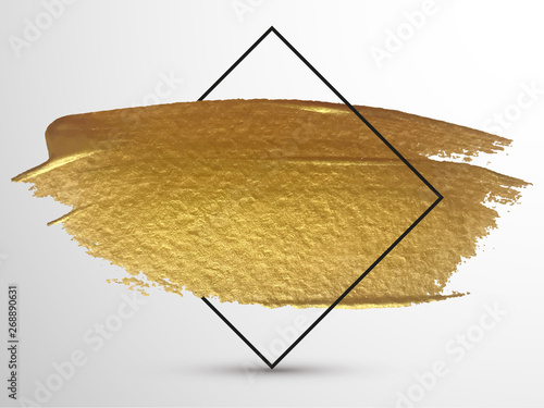 Blank banner. Vector promo banner