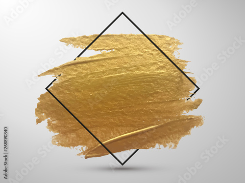 Blank banner. Vector promo banner