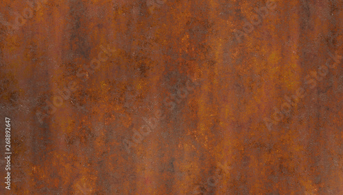 rusty metal wall