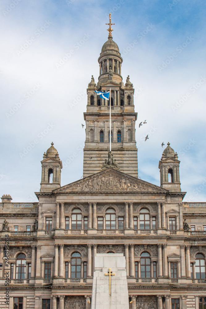 Glasgow City Council George Square Glasgow Scotland