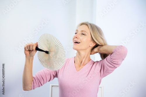 Woman and menopause photo