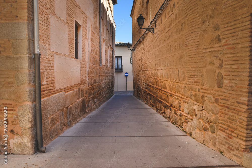 Obraz premium Arquitectura de las calles de Toledo España
