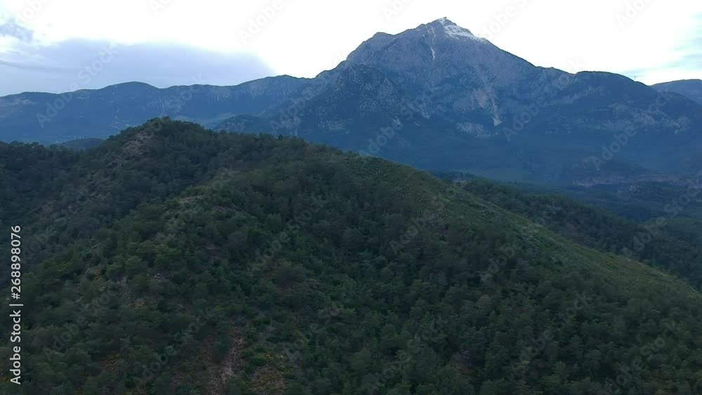 aerial view of the mountains aerial view of the mountains
