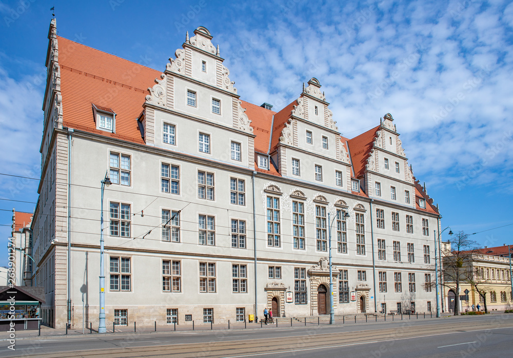 Building of the district court in Gdansk, Poland
