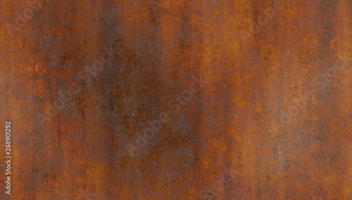 rusty metal plate 