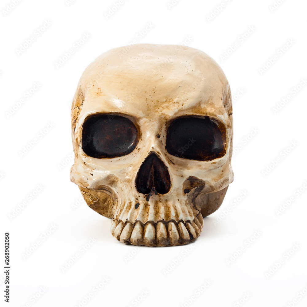 Obraz premium Scary Halloween pumpkin head