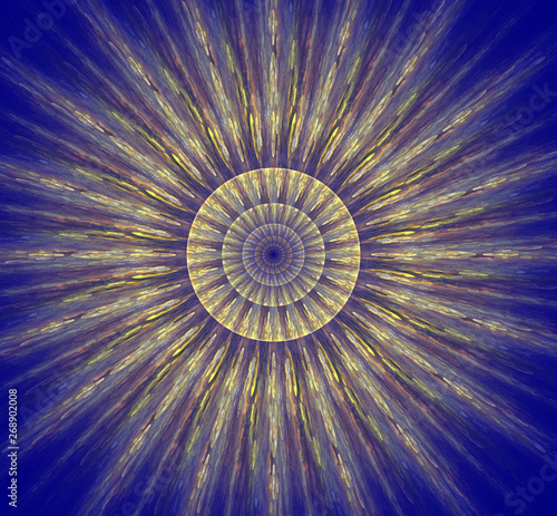Fractal sun fantasy