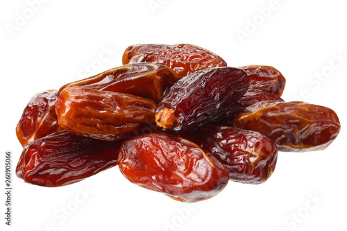 date fruit isolated on white background