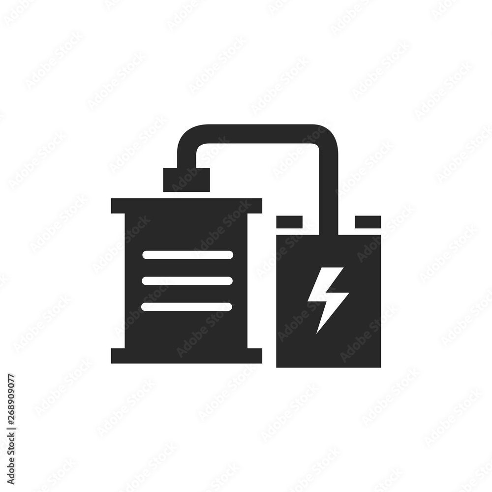 Battery vector icon Battery vector icon