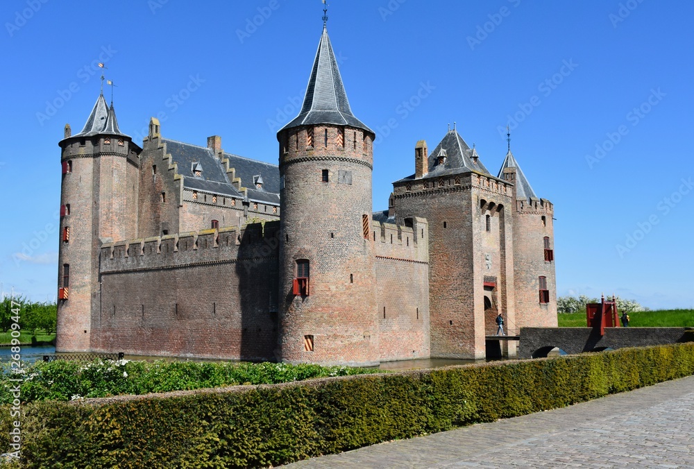 Muiderslot;  medieval Castle Muiden, Netherlands