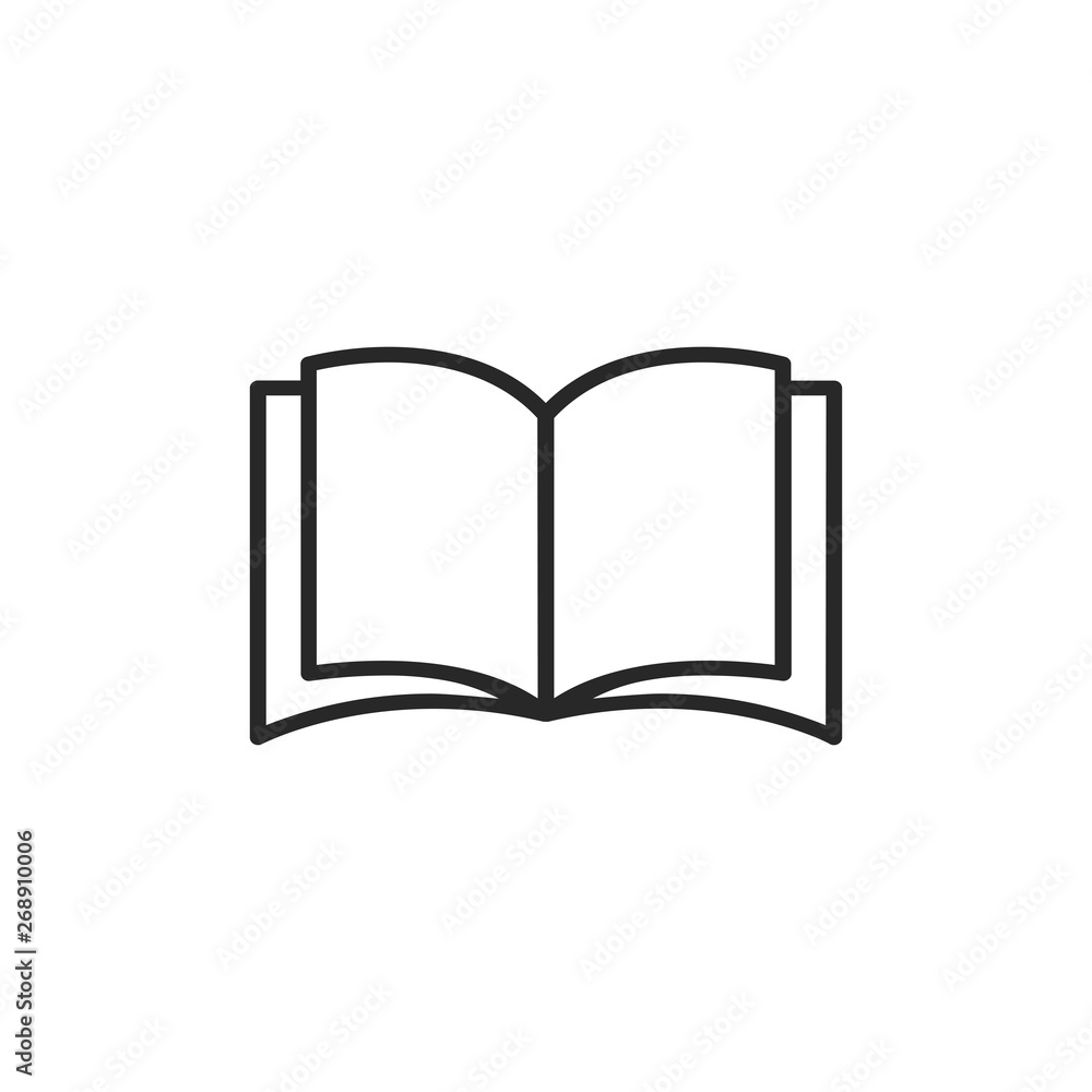Book vector icon Book vector icon