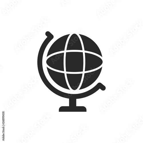 Globe vector icon