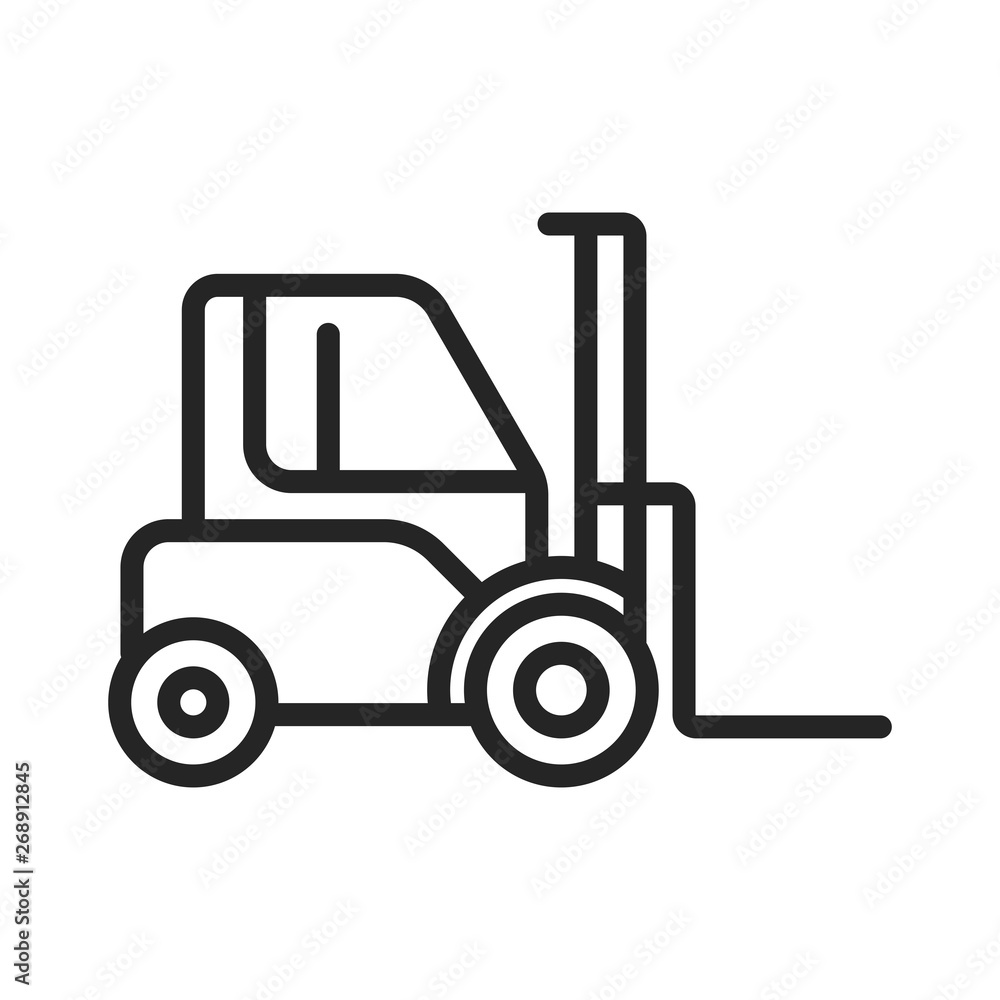 Loader truck icon