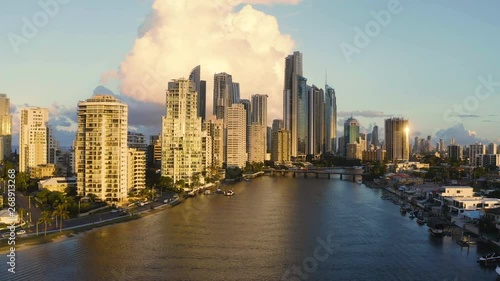 Wallpaper Mural Surfers Paradise on Queensland's City of Gold Coast Torontodigital.ca