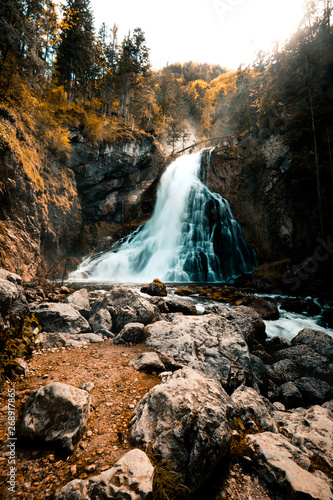 Golling waterfall is one of the most beautiful nature spectacles in Salzburg