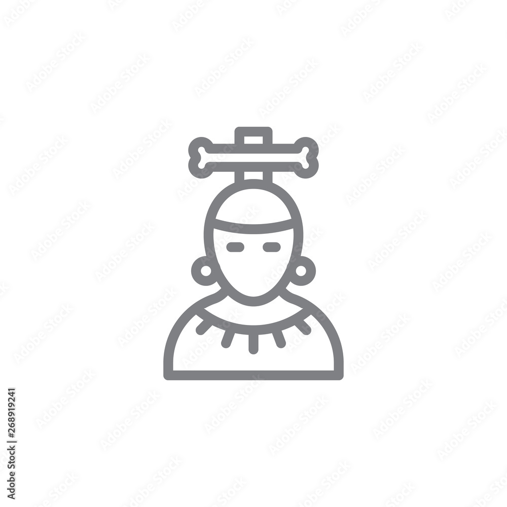 Mayan icon. Element of myphology icon. Thin line icon for website design and development, app development. Premium icon Mayan icon. Element of myphology icon. Thin line icon for website design and development, app development. Premium icon